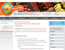 Tablet Screenshot of efooderp.com